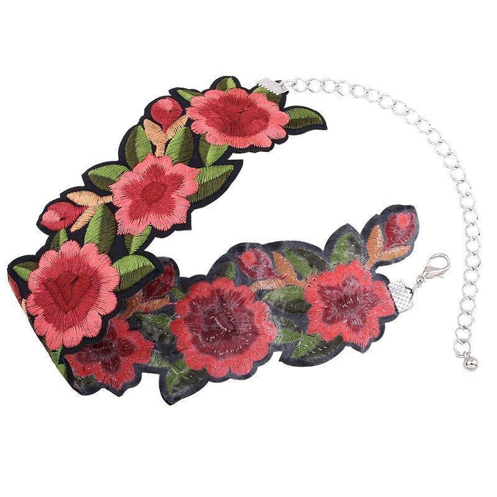 Djuna Floral Choker by Marigold Shadows