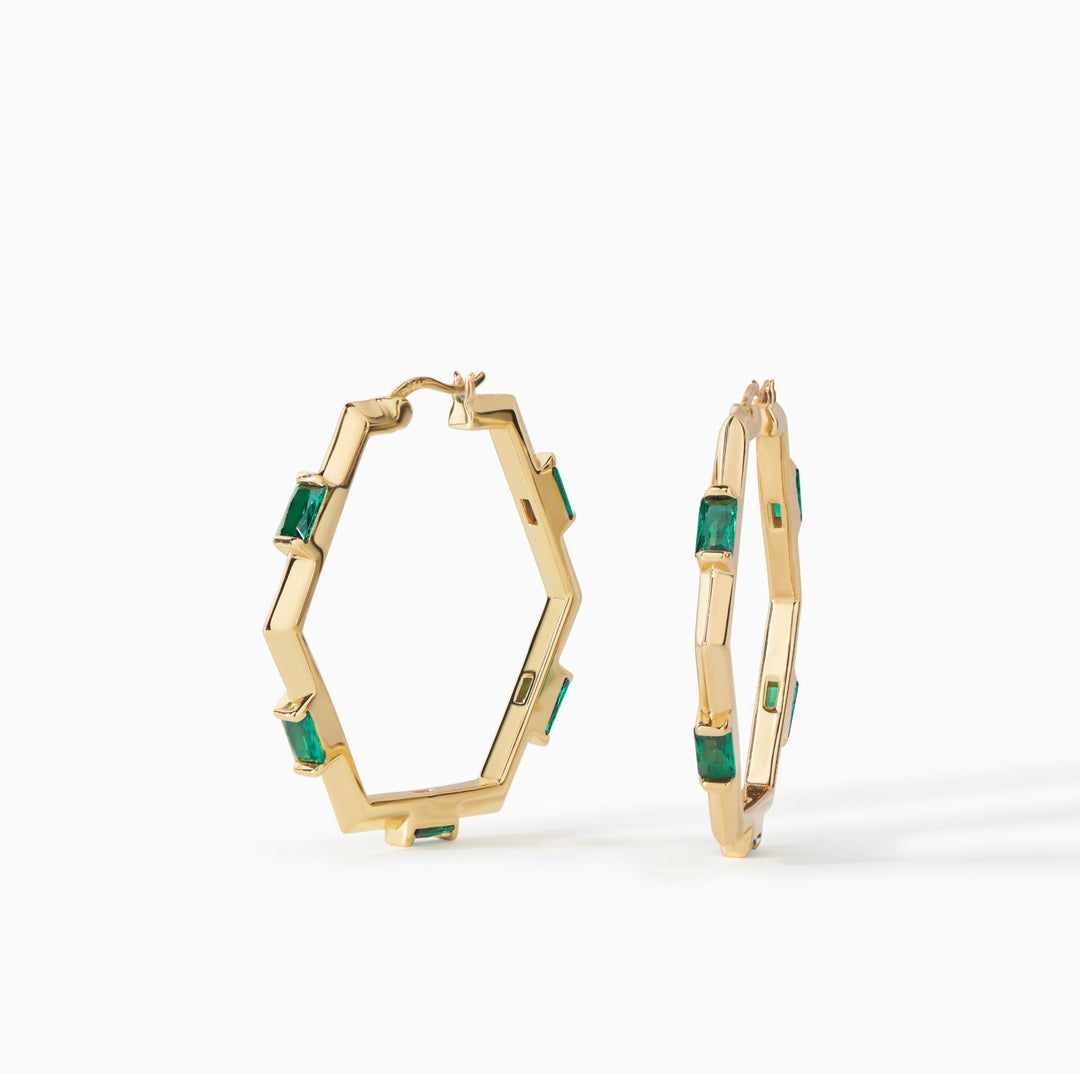 The Claire Hoop Earrings - Medium by Ora Ana