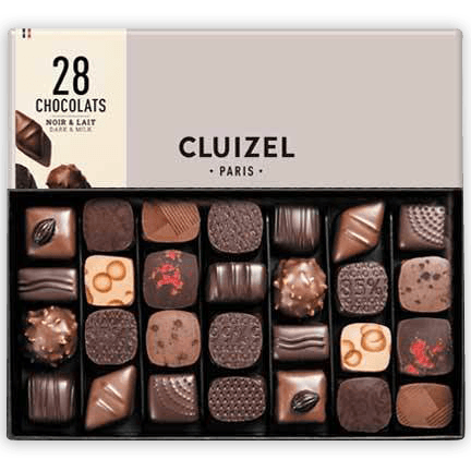 Michel Cluizel 28-Piece Chocolate Bon Bons Gift Box Mixed