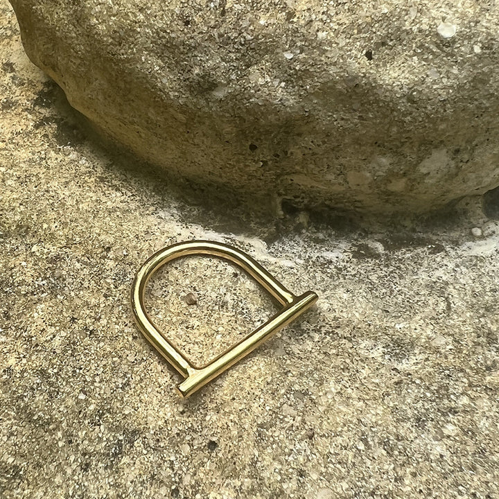 Minimal Bar Bombshell Ring by SLATE + SALT