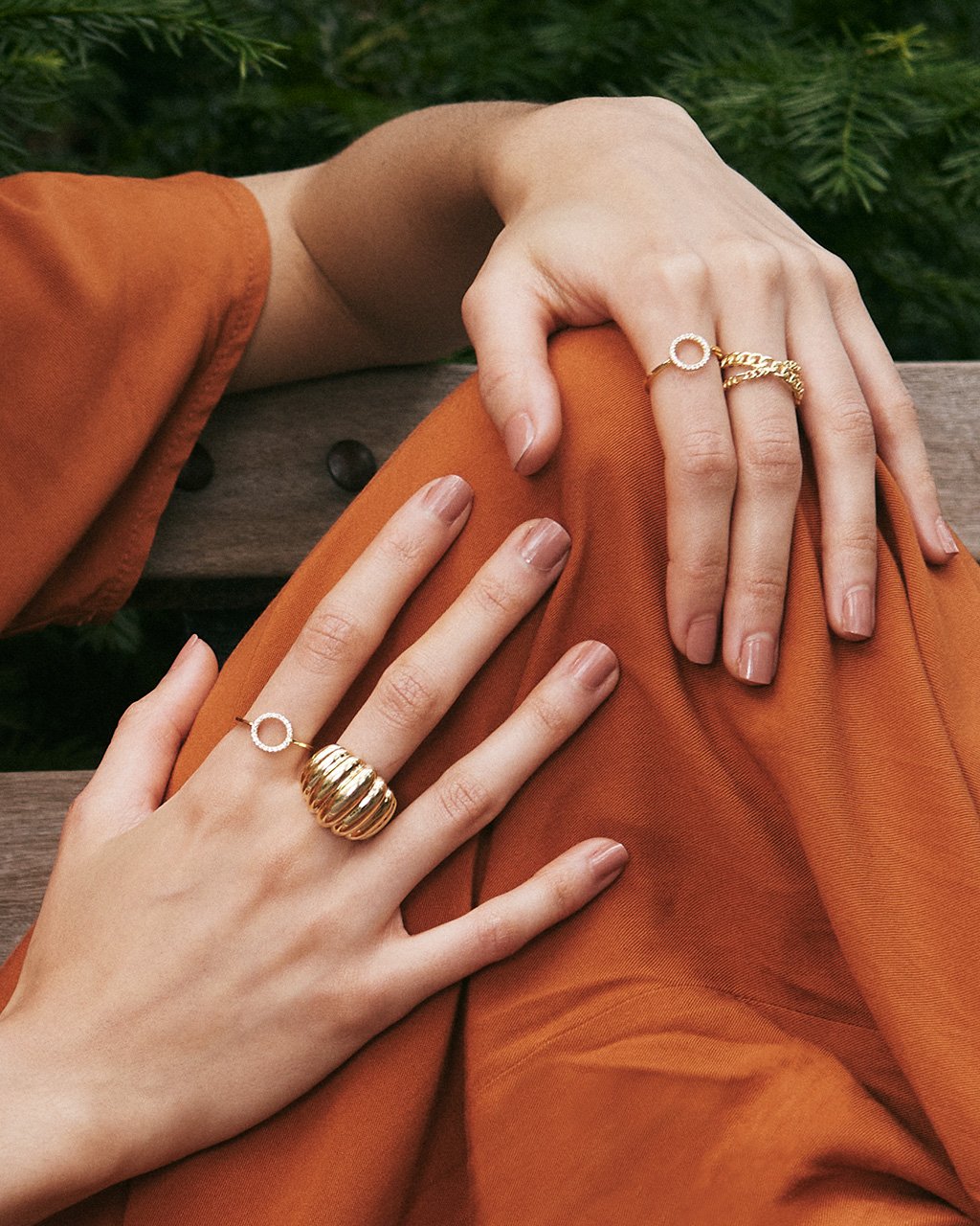 Bubble Dome Statement Ring by Sterling Forever