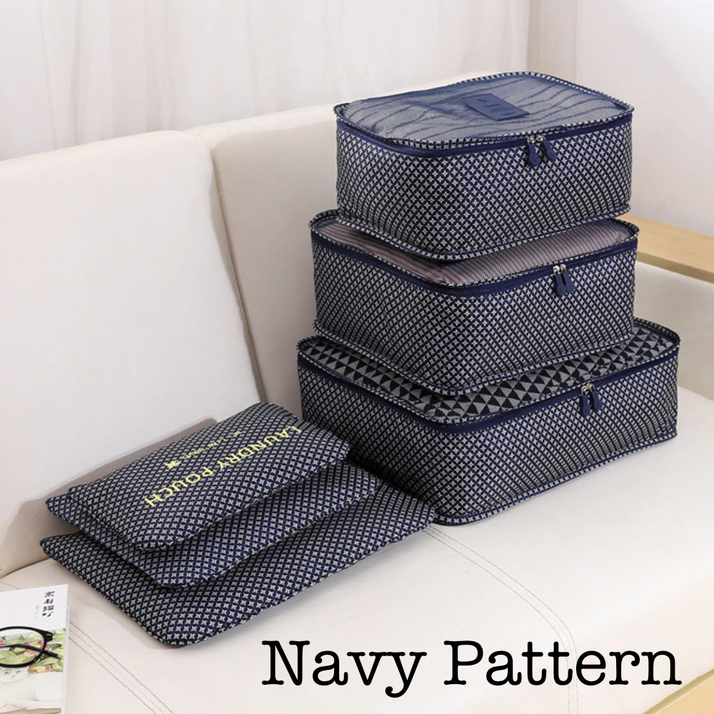 6 Piece Travel Organizer by Poppy Lee Lane