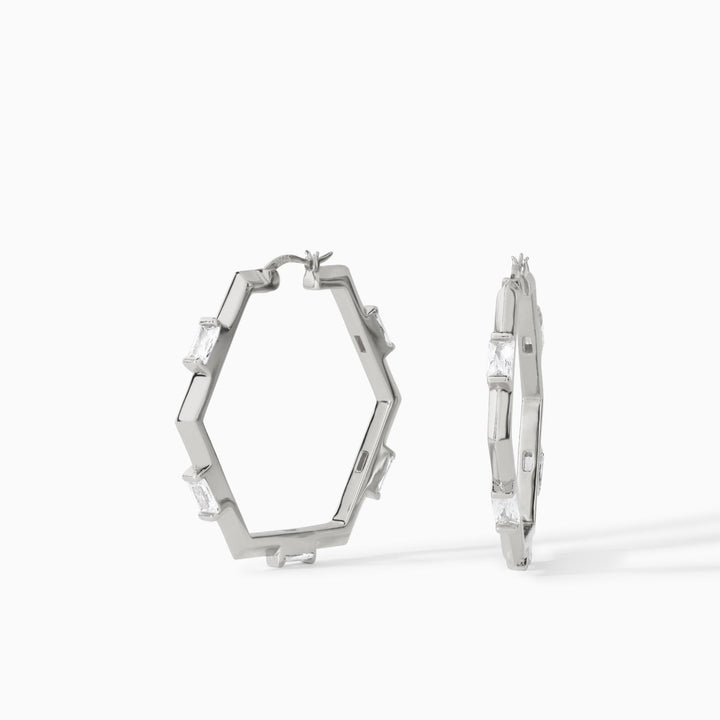 The Claire Hoop Earrings - Medium by Ora Ana