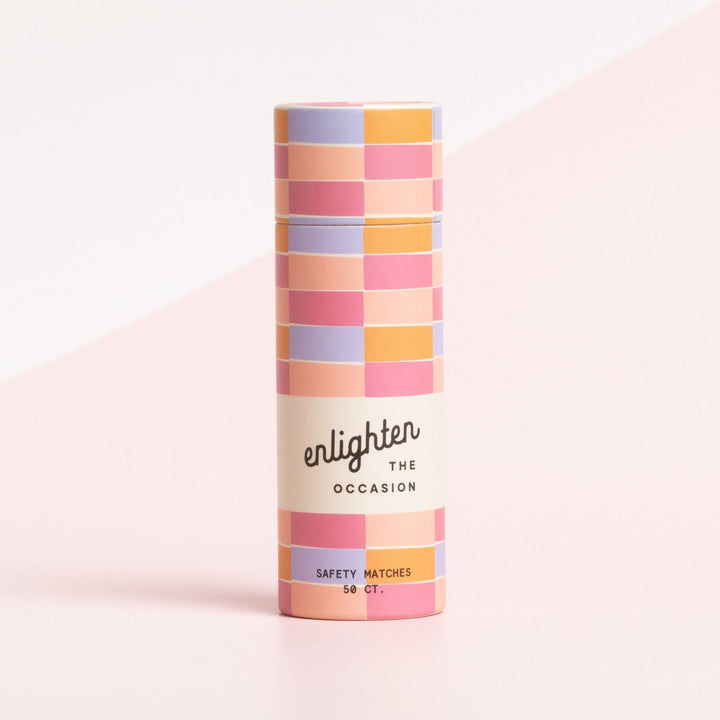 Pink Sunrise Match Tube by Enlighten the Occasion