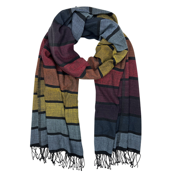 Rainbow Wrap Scarf by SLATE + SALT