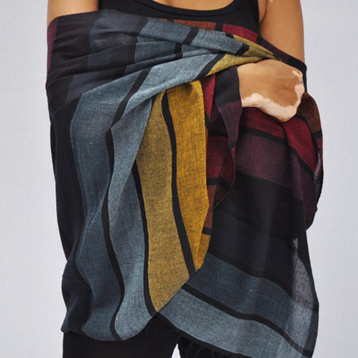 Rainbow Wrap Scarf by SLATE + SALT