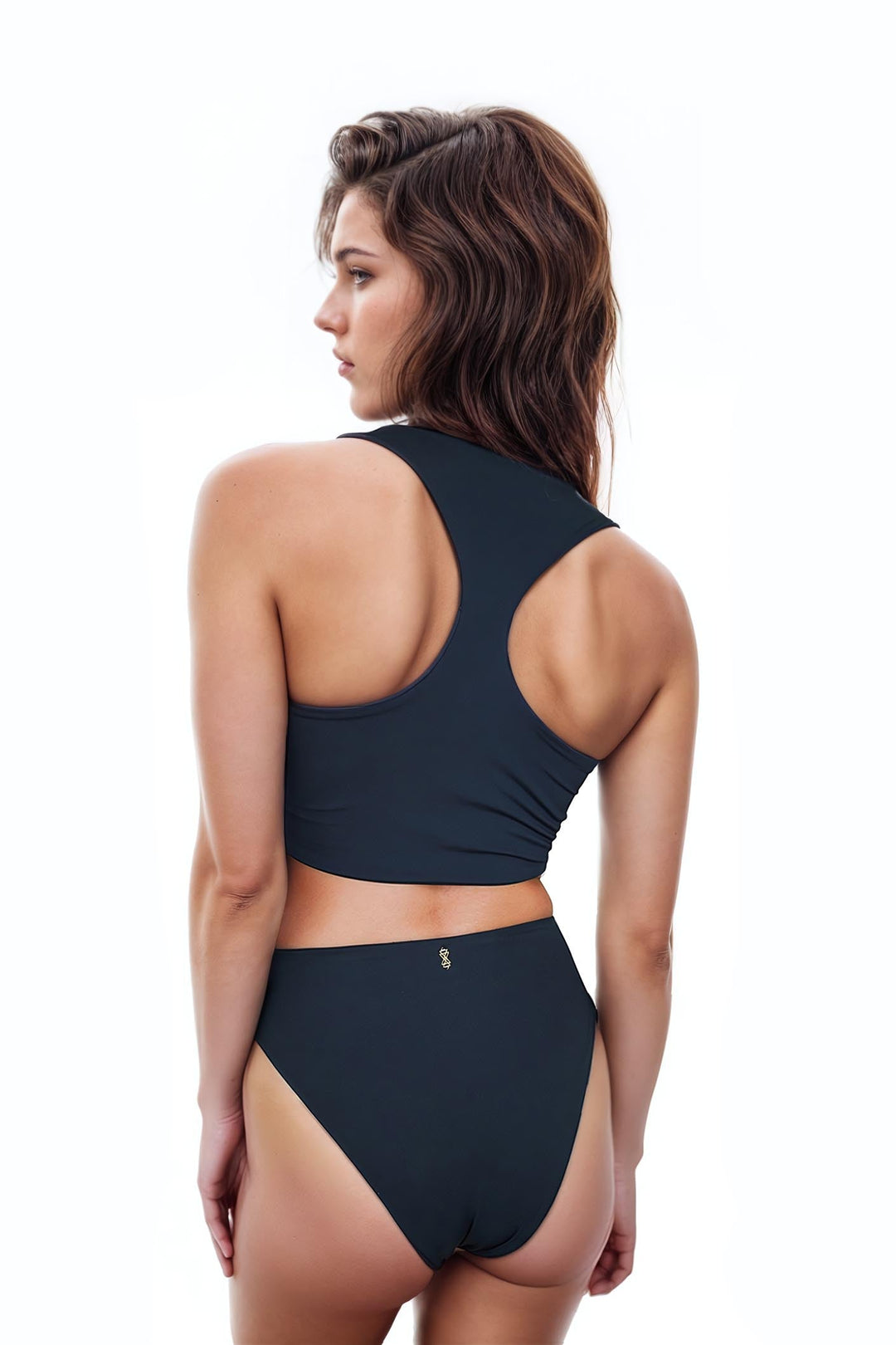 Roma Racerback Bikini Top by EKOLUXE