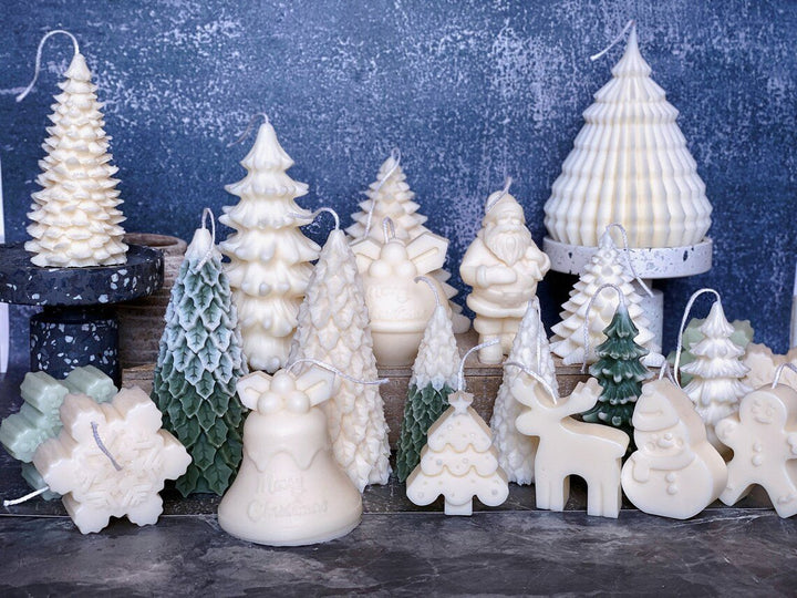 Santa Candles by Crazy About Candles