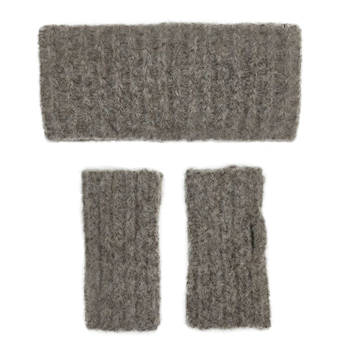 Autumn Ribbed Alpaca Ear Warmer by SLATE + SALT