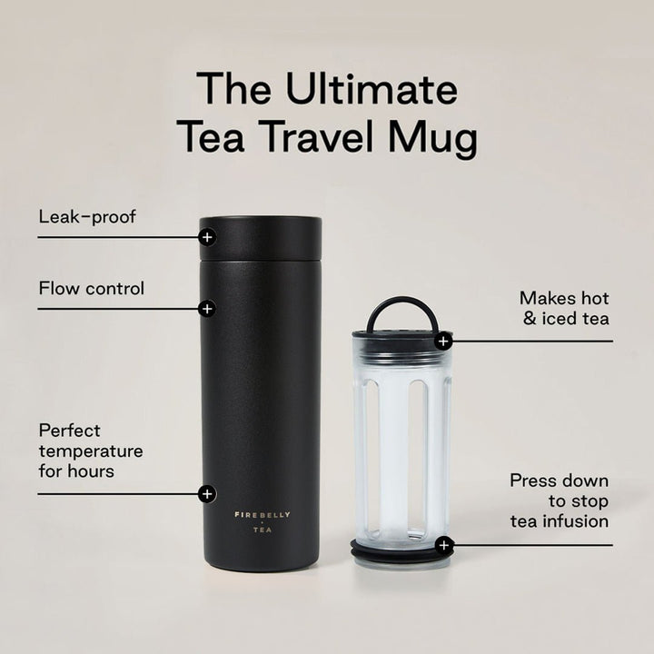 Stop-Infusion Travel Mug by Firebelly Tea