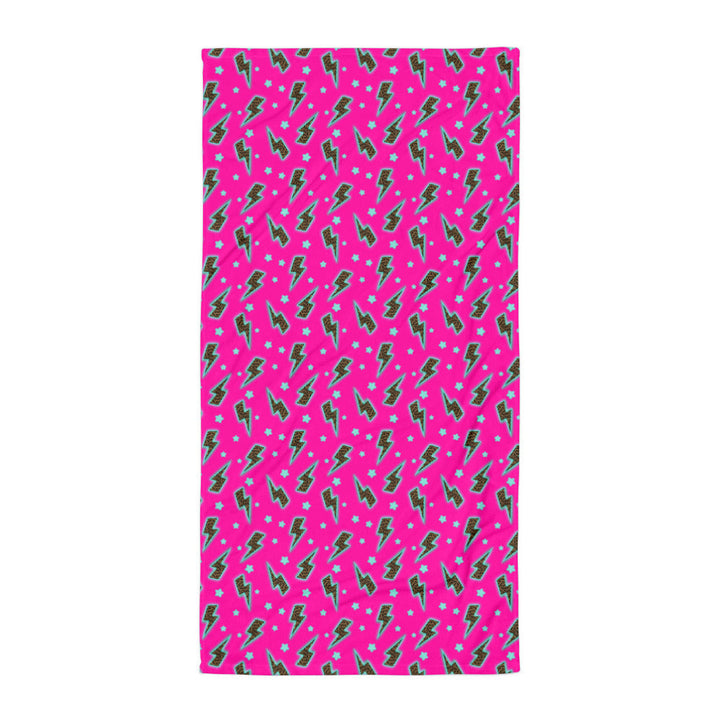 Leopard Lightning Beach Towel by Baha Ranch Western Wear