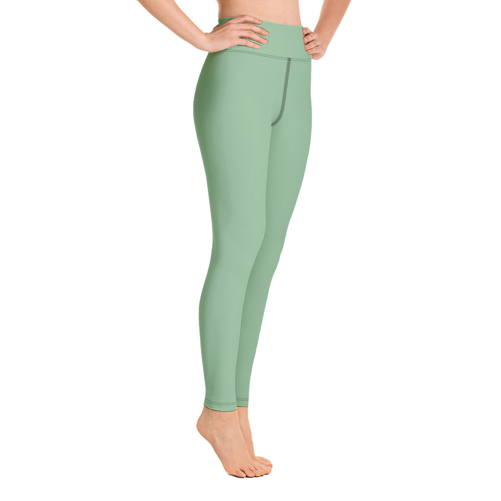 Women's Tropical Dark Sea's Yoga Leggings by Tropical Seas Clothing