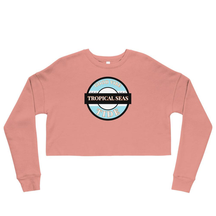 Women's Lifesaver Crop-Top Sweatshirt by Tropical Seas Clothing