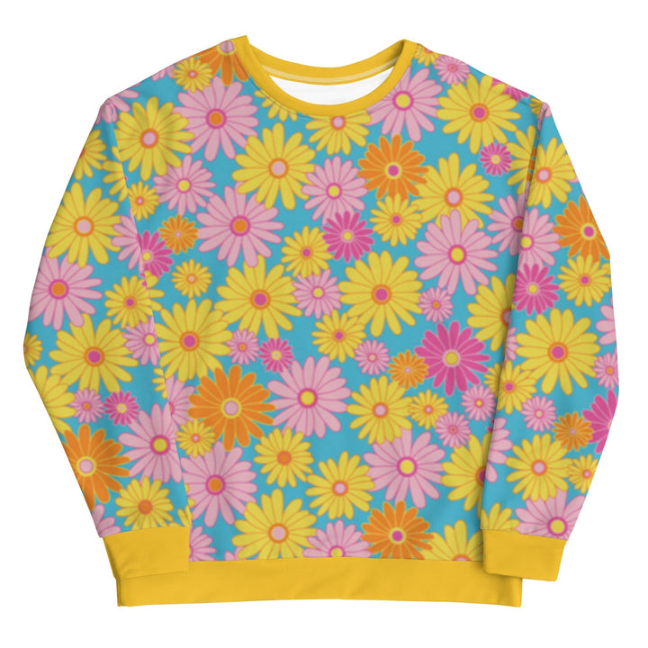 Women's Hippy Garden Sweatshirt by Tropical Seas Clothing