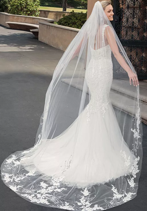 Casablanca Bridal Veil Style 2320V