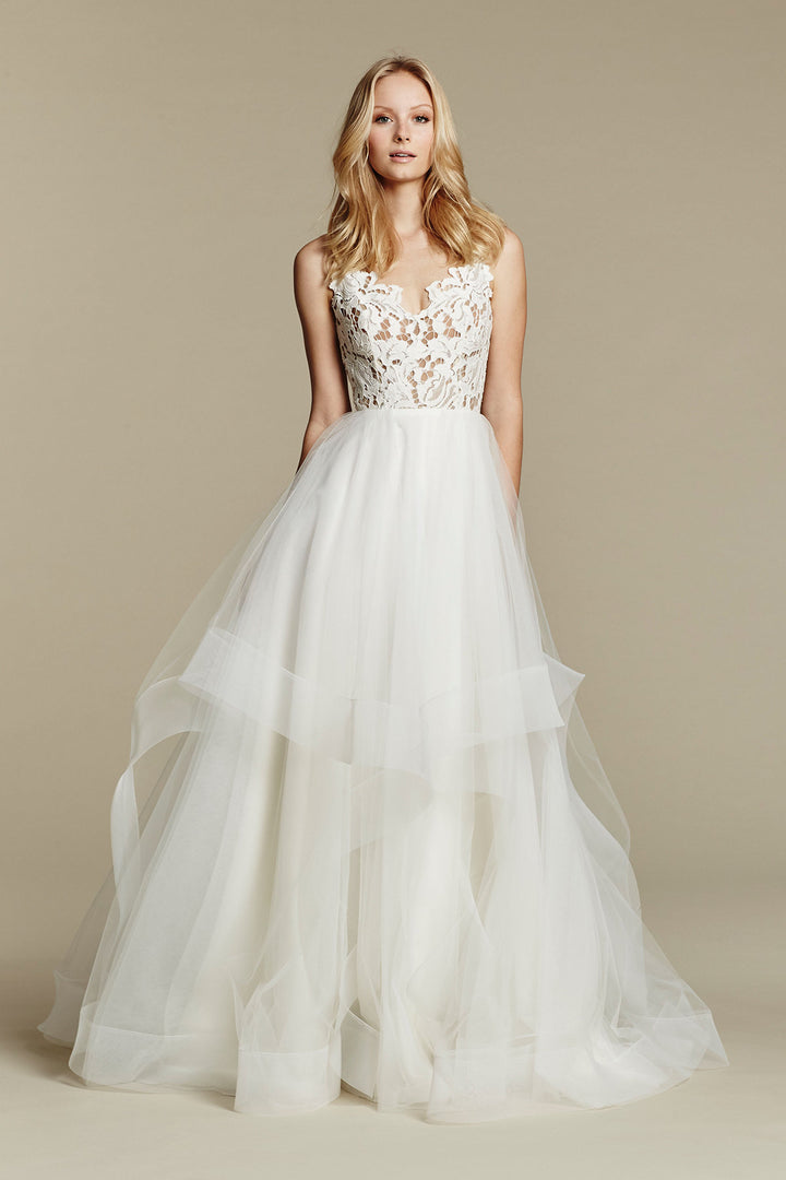 Blush by Hayley Paige Gown Style 1600 Size 12